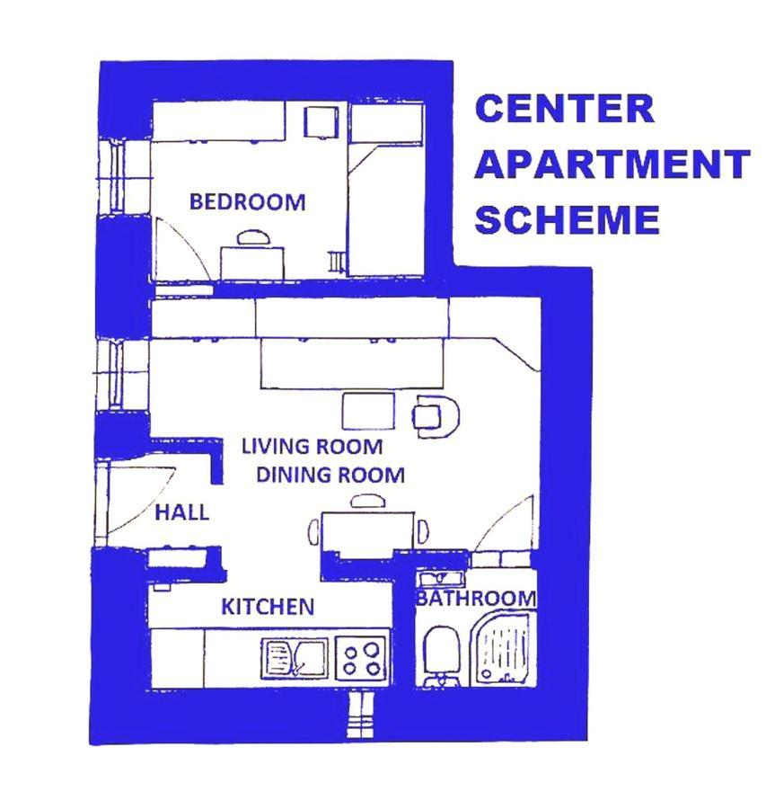 Center Studio Apartment Pula Exterior foto